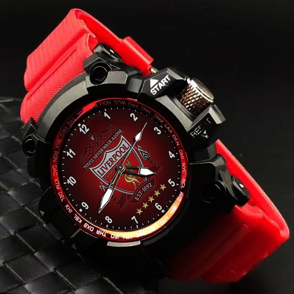 (EXCLUSIVE) JAM TANGAN LIVERPOOL 3 (STRAP WARNA)