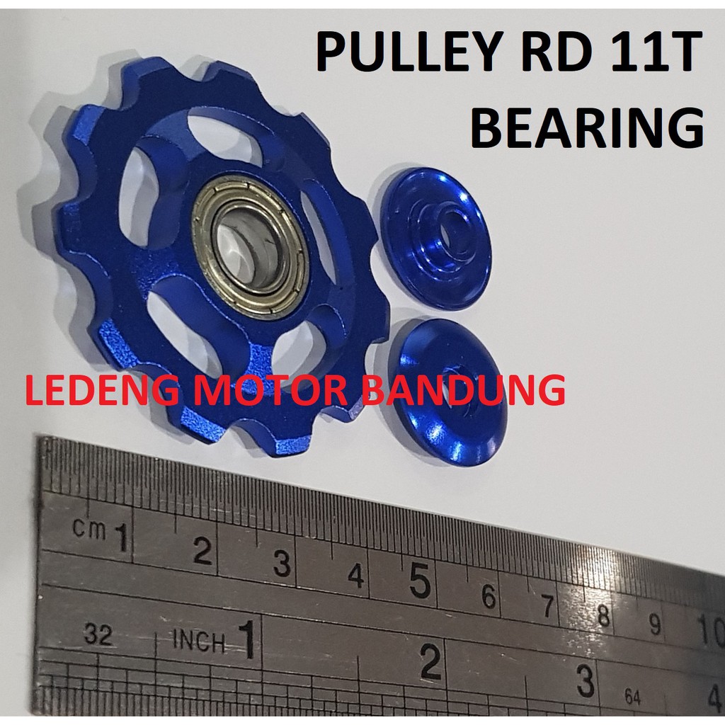 Pulley RD Bearing Rear Derailleur Sepeda Laher Gear Puli CNC Aloy