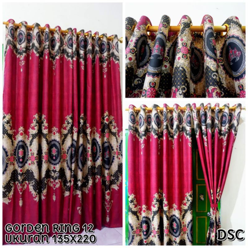GORDEN RING 12 MURAH MOTIF BATIK SULTAN