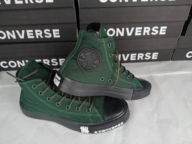 Sepatu Pria Boots Converse Chuck Taylor 70s Hight Hijau Army / tinggi Premium