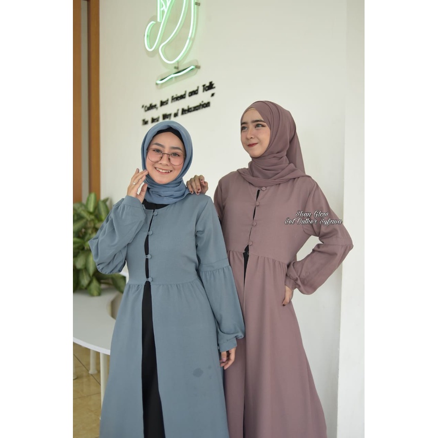 ONE SET SYAFANA ORI SHAN GLOW DRESS LEBARAN REMAJA MASA KINI TERBARU