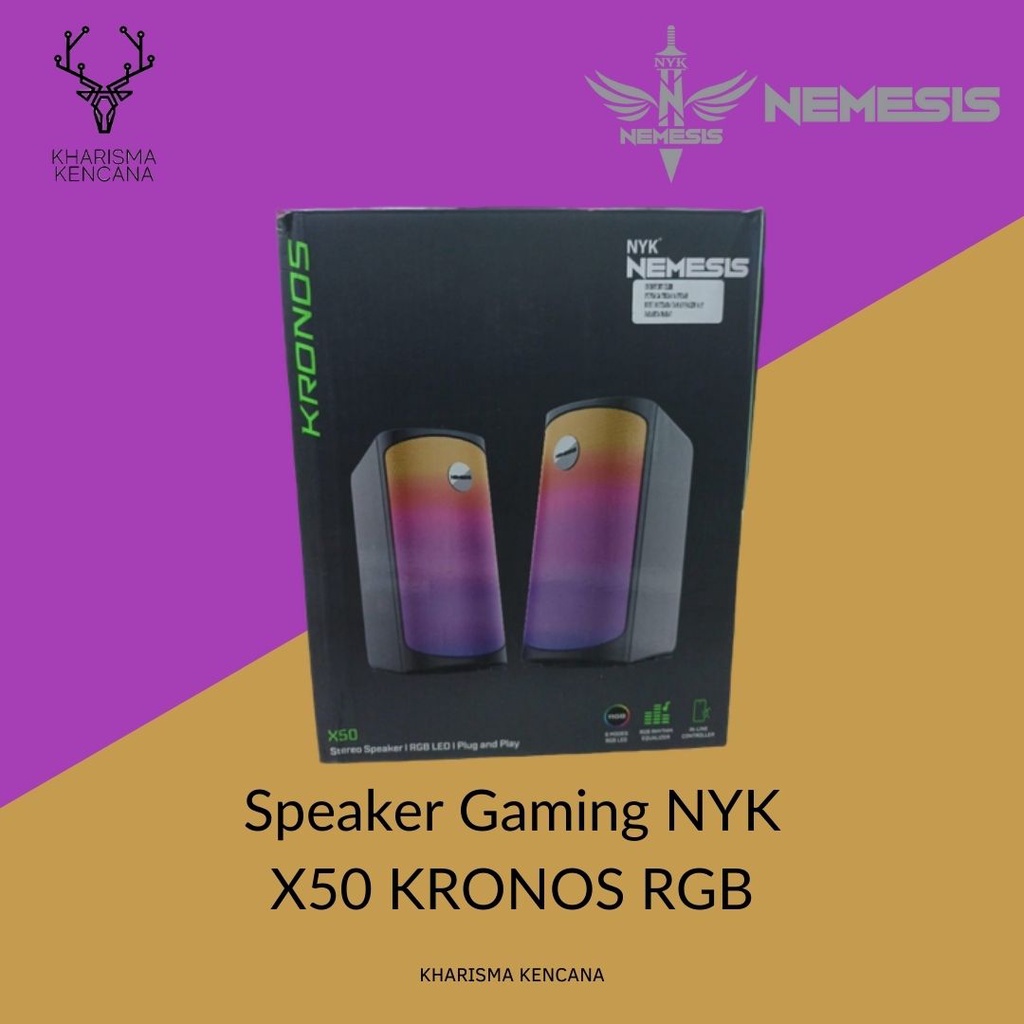 Speaker Gaming NYK X50 KRONOS RGB