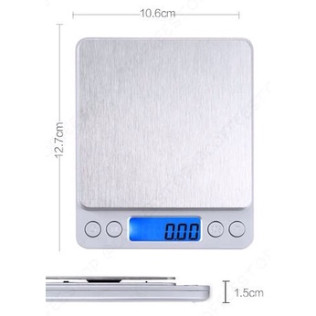 

DISKON - (BISA COD) Digital Scale Timbangan 0.1 - 1000 gr | Utk KOPI | Barista | Teh
