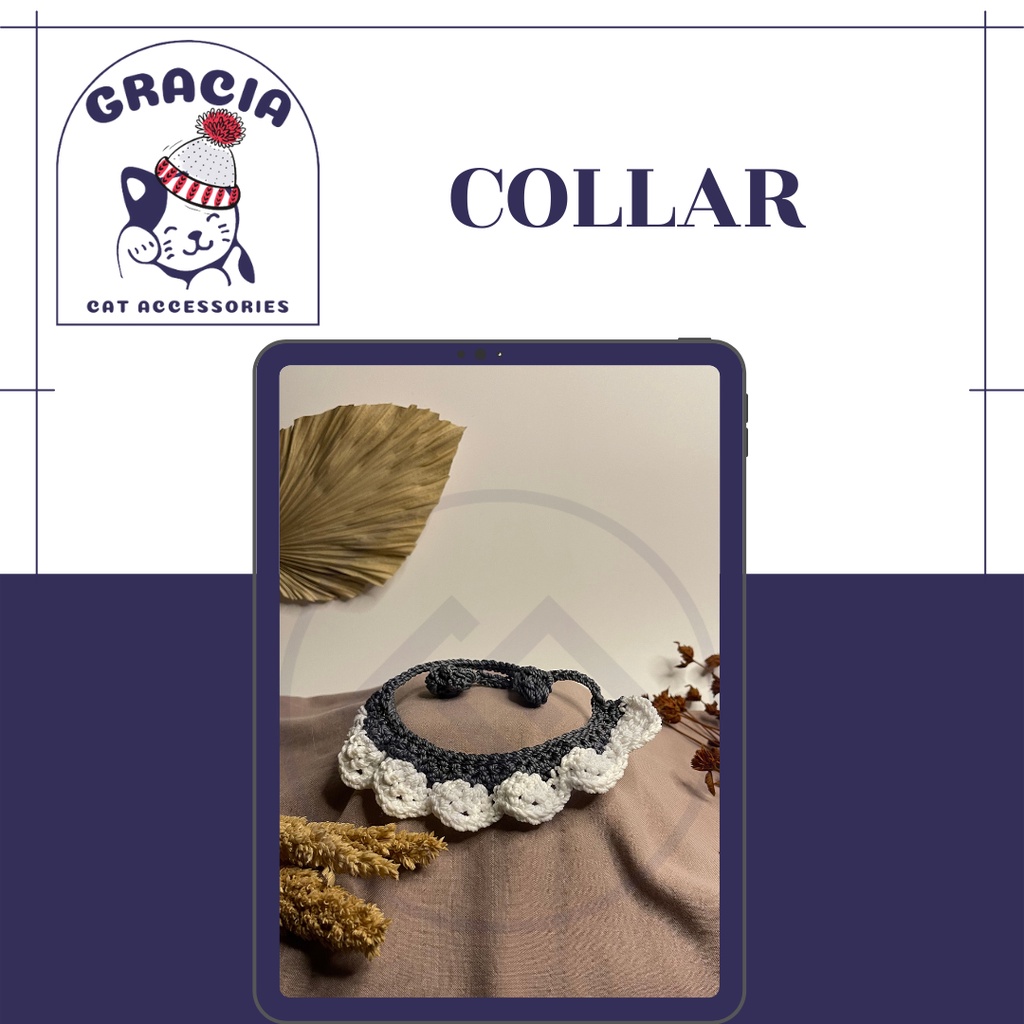 Collar rajut kucing