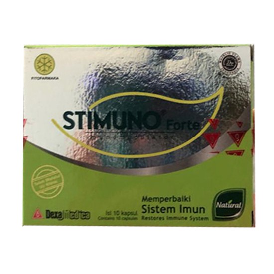 Stimuno Forte Vitamin 10kapsul Untuk Memperbaiki Sistim Imun Yang Rusak Vitamin