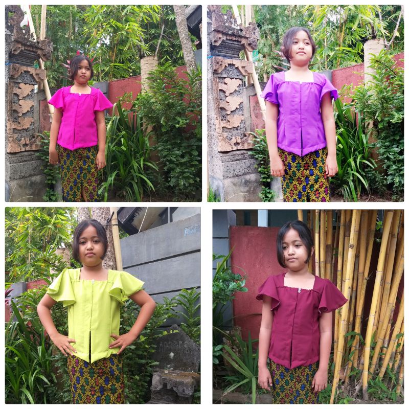 kebaya anak anak|kebaya bali anak|kebaya anak moderen|kebaya kain sifon