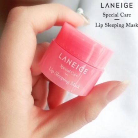 LANEIGE Lip Sleeping Mask Berry / Moisturizing Lip Balm / Pelembab Bibir 3g