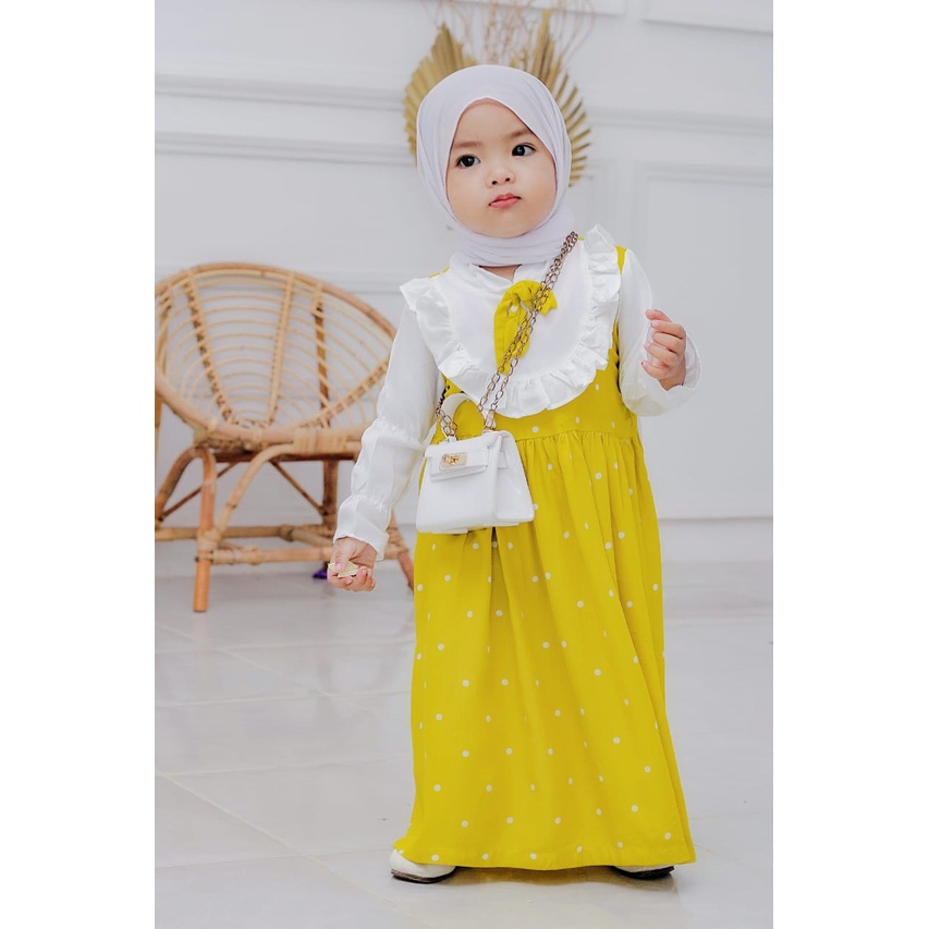 Plazababyku RZ BEATRICE dress anak gamis anak bayi motif yang lucu