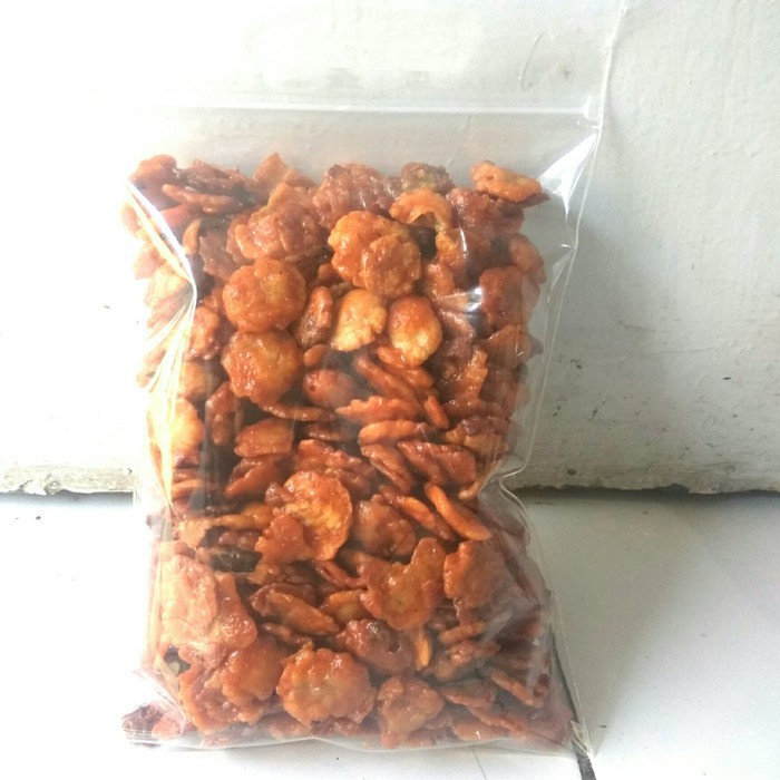 

emping pedas 500 gram murah
