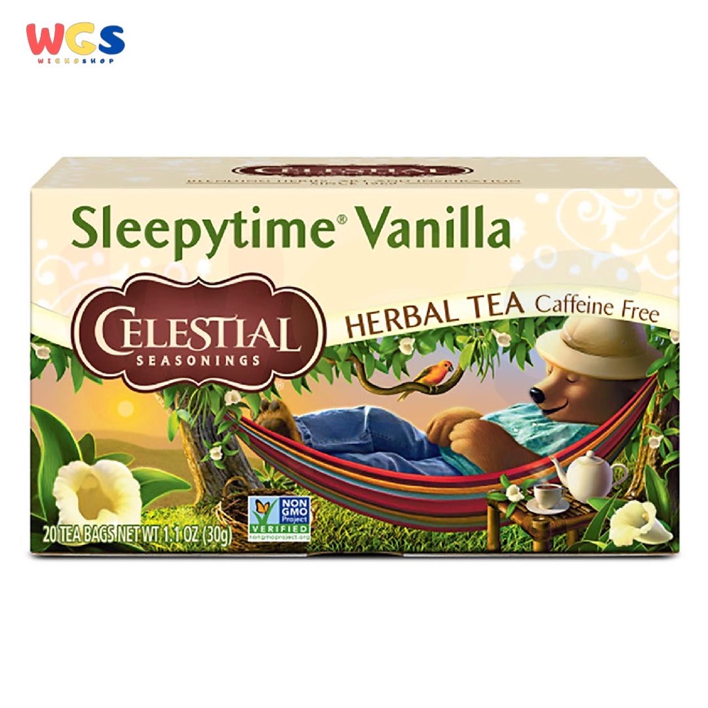 Celestial Seasonings Sleepytime Vanilla Herbal Tea 20s 1.5g