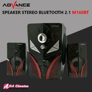 Advance Speaker Aktif 2 1 Multimedia Bluetooth Subwoofer BASS M160BT  Berkualitas