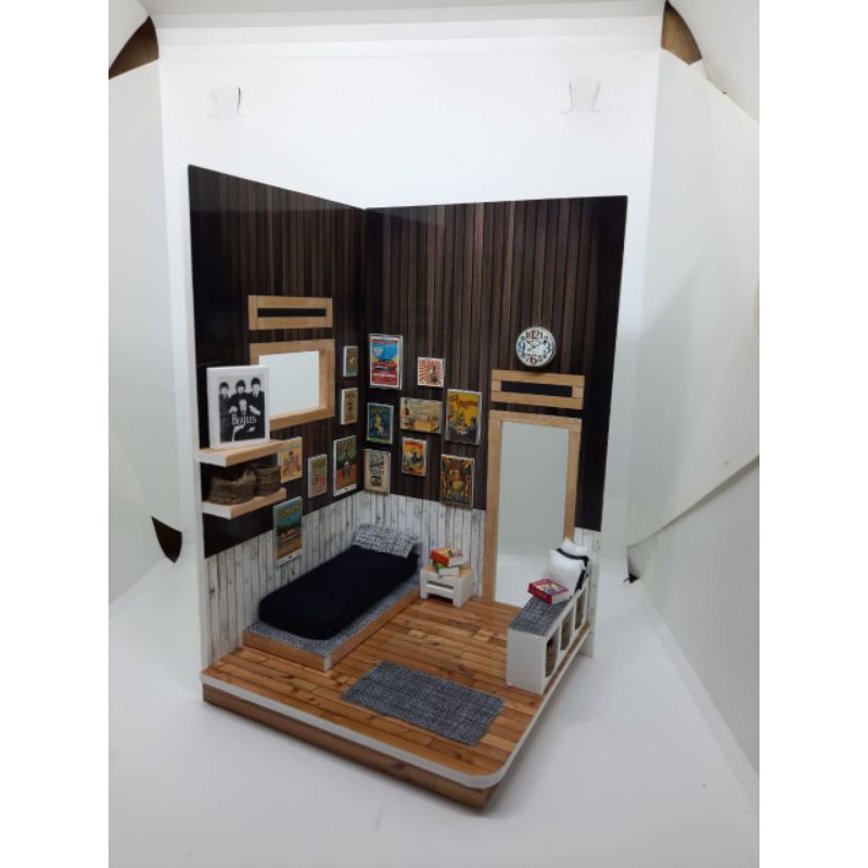 Aquarium ikan cupang unik kamar kost cewek cowok keren kekinian