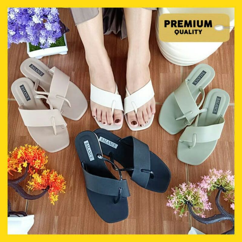 Sandal jelly wanita sandal jelly flet sandal jelly balance