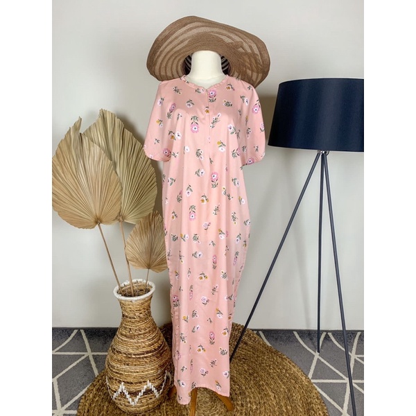 LONG DRESS Daster panjang Daster busui Daster bumil DASTER Hebel by MONINDY