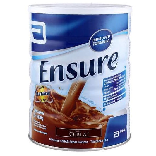 

Promo Ensure Cokelat 1000gr MURAH!