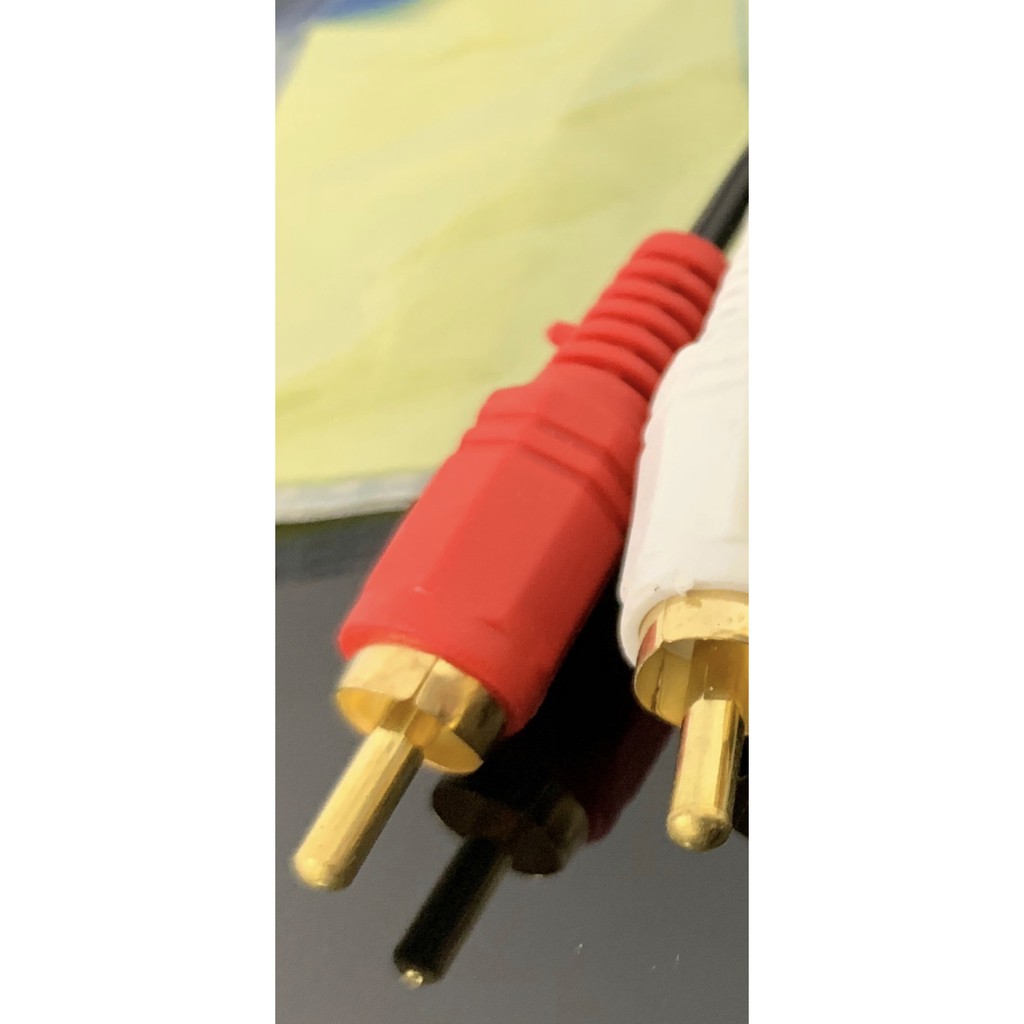 KABEL AUDIO TO 2 RCA GOLD PLATED 1.5M (1-2) / JACK 3.5 - 2 RCA 1.5 MTR