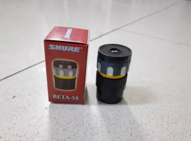 Spull Mic Kabel & Mic Wireless Shure Beta-58