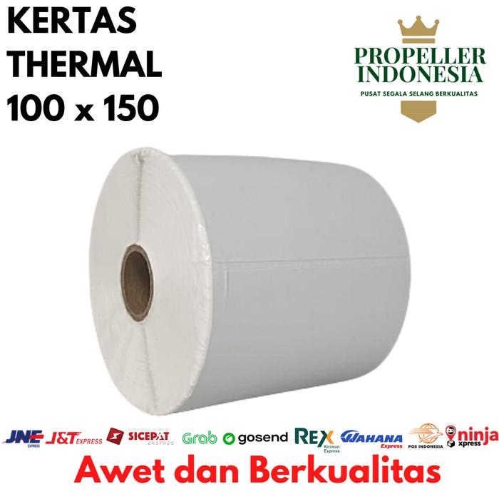 

Kertas Thermal Stiker Label Barcode Kertas Struk Kasir 100 x 150mm Berkualitas