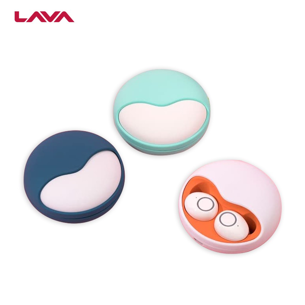 Lava Inone TWS K10 Earpods Earphone Wireless Bluetooth Anti Air Peredam Bising