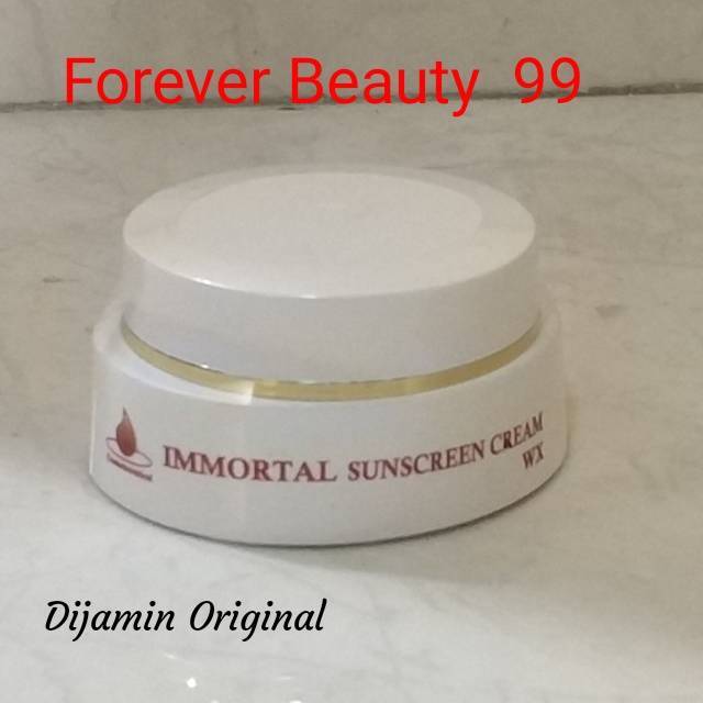 Immortal sunscreen cream WX - SPF 30 tabir surya whitening