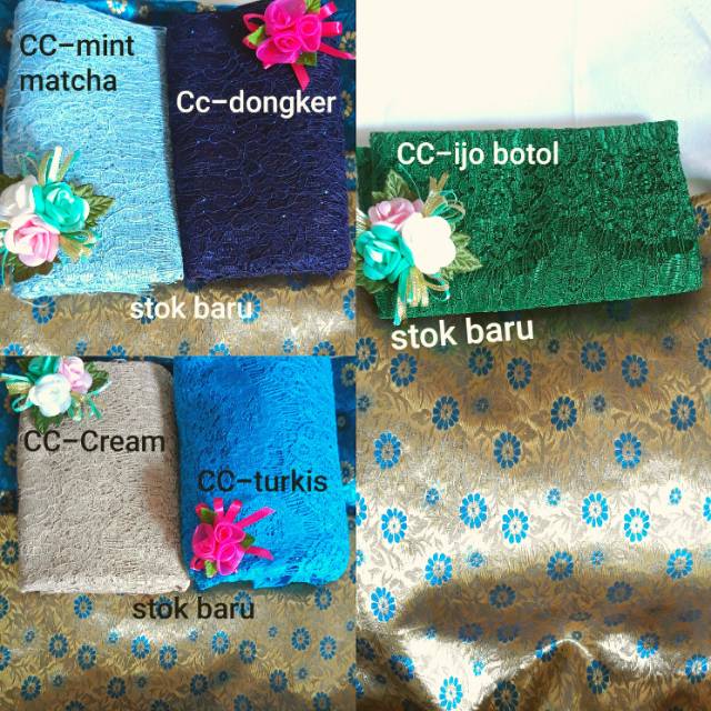 SETELAN ATASAN CAPE BROKAT + LILIT SONGKET | DISKON CAPE BRUKAT RENDA LILIT SET / BAJU KONDANGAN SET
