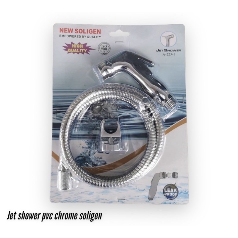 Jet shower toilet Soligen shower bidet chrome