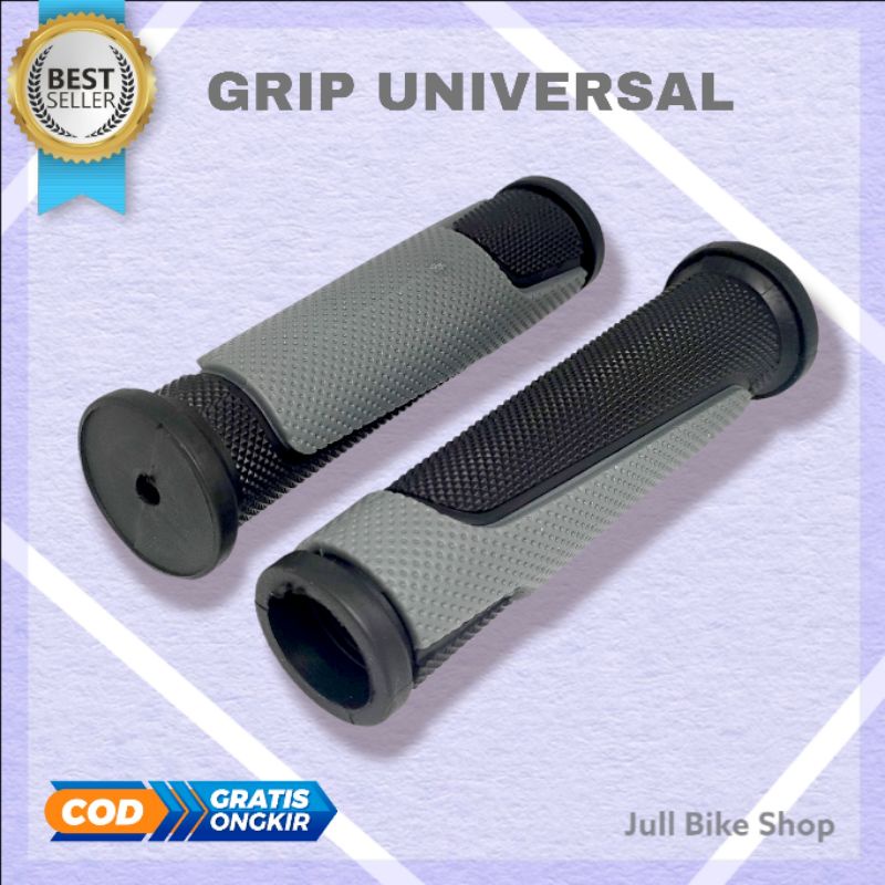 Grip sepeda pegangan stang karet not pacific handgrip hamfat hanfat sepeda lipat bmx fixie MTB gunung anak dll