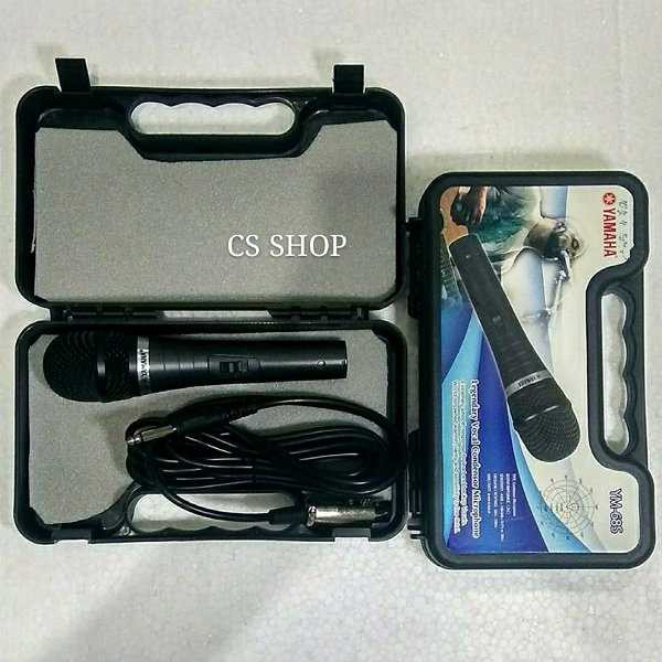 Yamaha Mic Karaoke Kabel YM-68S Microphone Vocal Profesional Suara Mantap