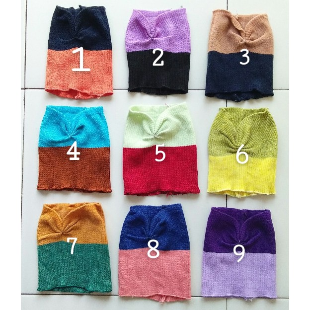 BANDANA COMBY | bandana | iner rajut | ciput antem | ciput rajut | murah- dari Mojokerto