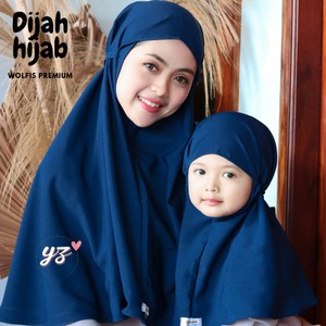 Jilbab Bergo Couple Ibu dan Anak 2 Jilbab Harga Hemat