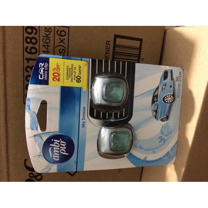 TERMURAH PARFUM MOBIL AMBIPUR MINI DUAL SKYBREEZE SKY BREEZE AMBIPUR MINI