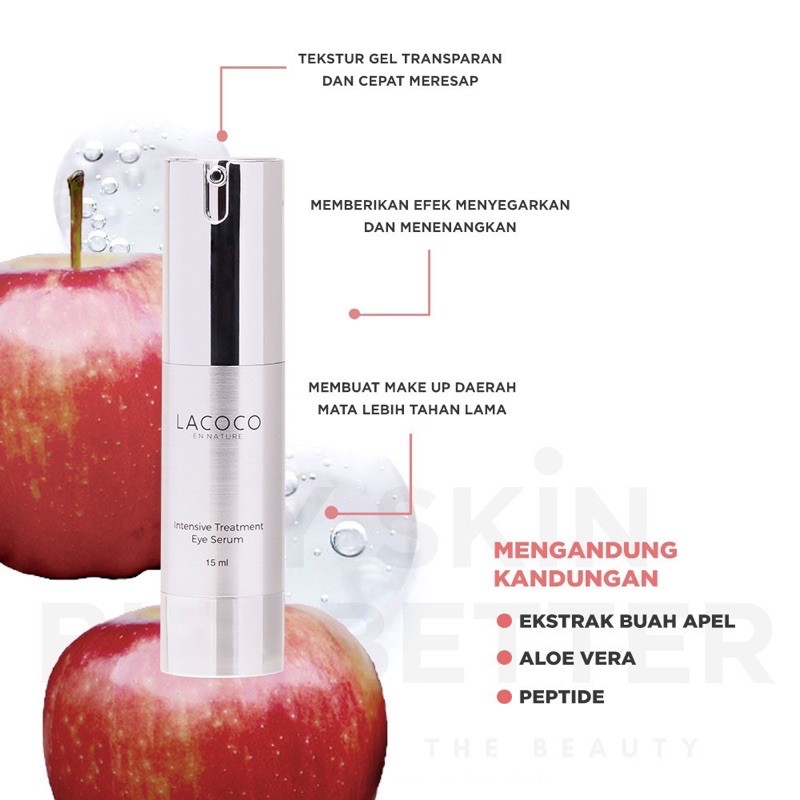 LACOCO Intensive Treatment Eye Serum Indonesia / En Nature / EyeSerum Gel / Watermelon Amazonian