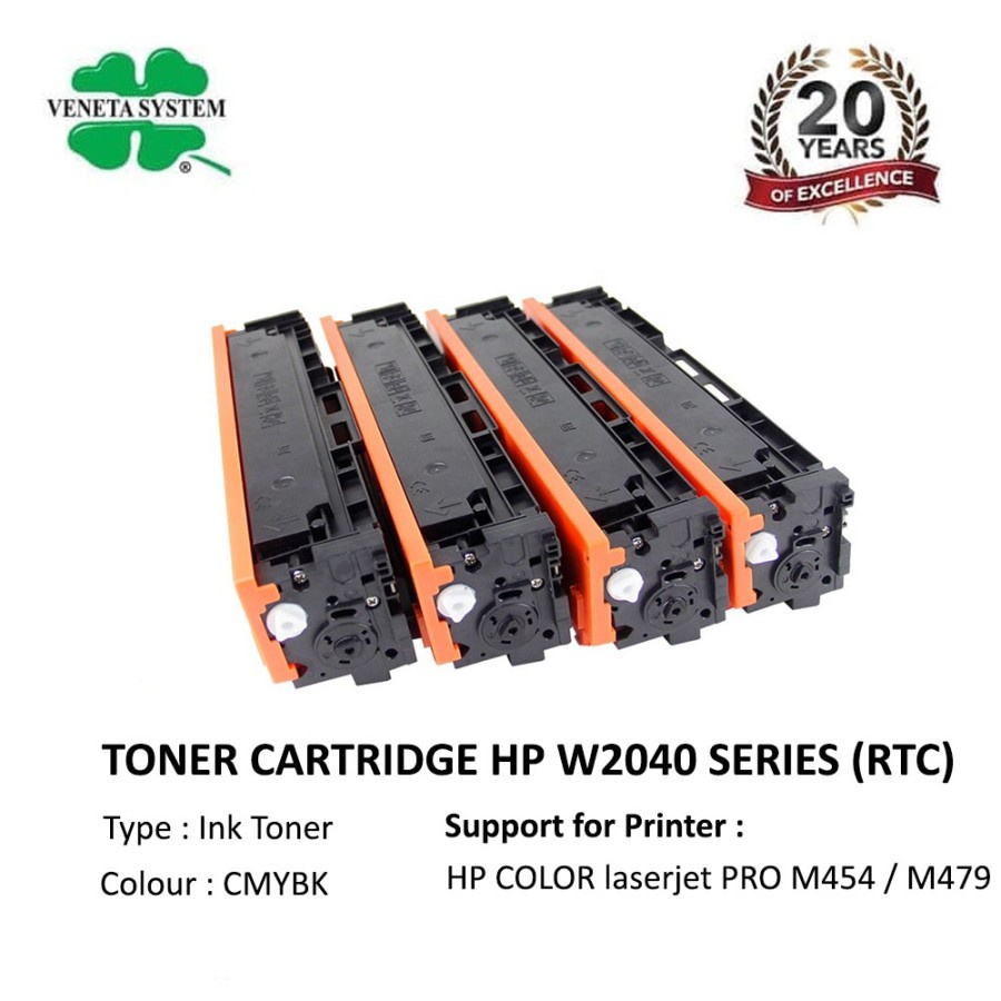 Toner Cartridge RTC W2040A W2041A W2042A W2043A / Toner W 2040A Series