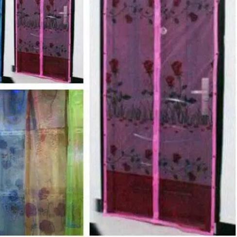 ✰ Tirai Kelambu Horden Pintu Anti Nyamuk Magnet ➵