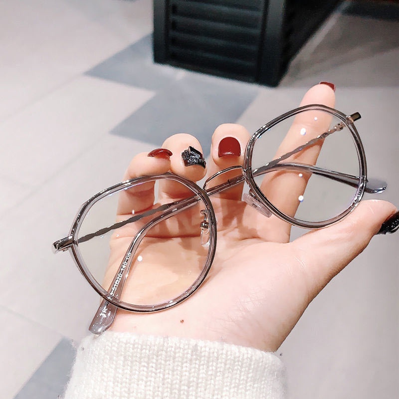 *ALIBABA1688*COD Kacamata Fashion Lensa Transparan Kacamata Frame Kacamata Unisex