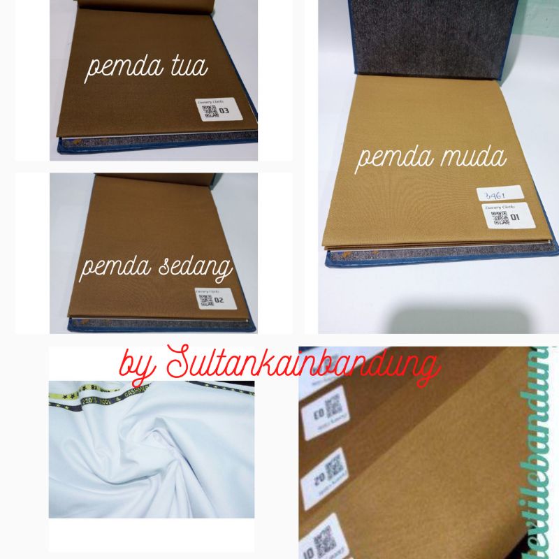 DASAR KAIN KHAKI PEMDA/DASAR BAJU PEMDA/WOOL CASMIRE/PNS/ASN/PDH MURAH