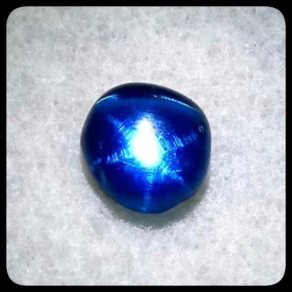 PASTI MURAH !!! BATU AKIK PERMATA BLUE STAR TOP LUSTER SERAT BERSIH LOSTONE TANPA RING / CINCIN