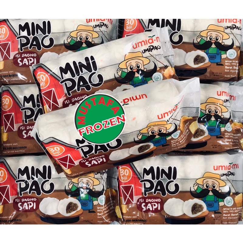 

Umiami Minipao isi Daging sapi (30 pcs)