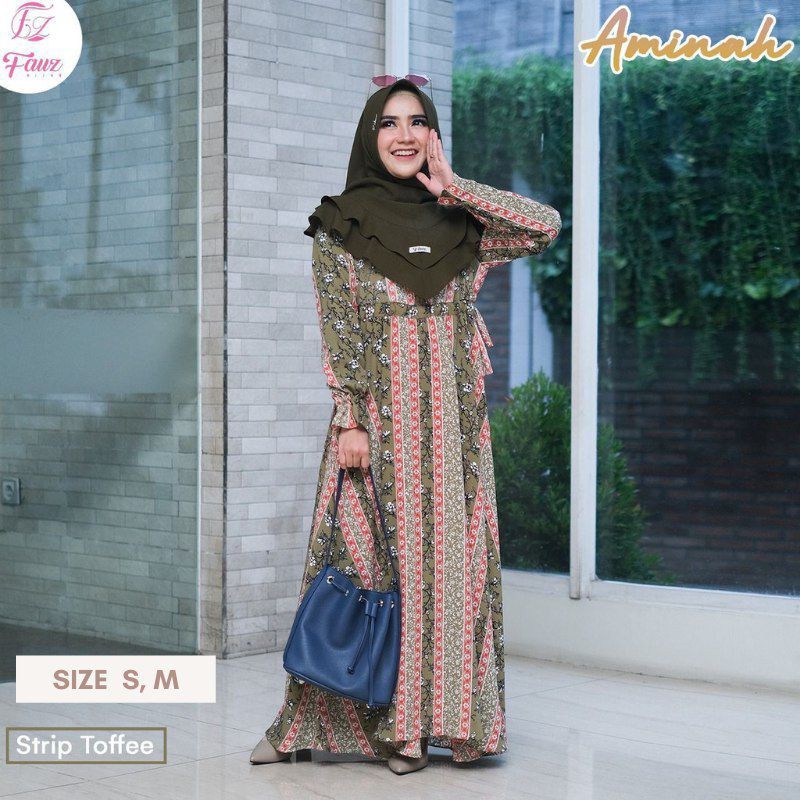 AMINAH DRESS BY FAUZ