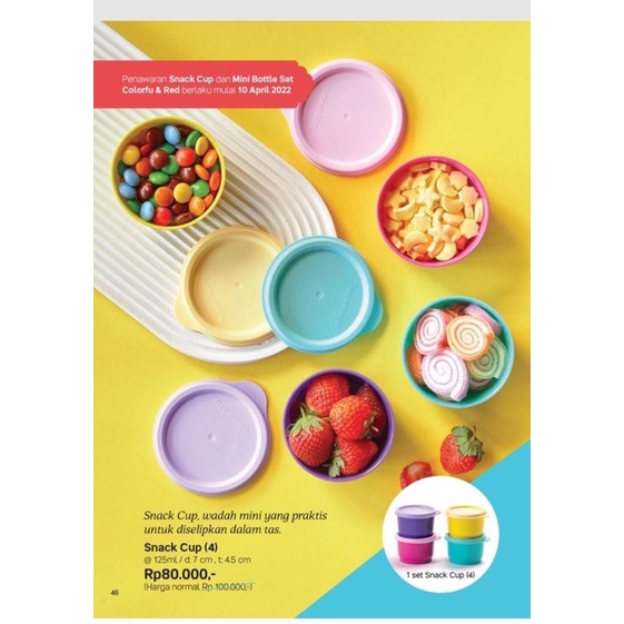 Snack keeper Tupperware