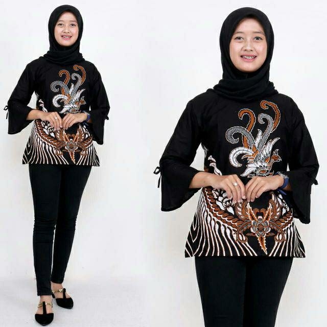 Maura Couple - Sania Ruffle Batik Couple Ori Ndoro Jowi Garansi Termurah Shopee - Kebaya Couple 2728