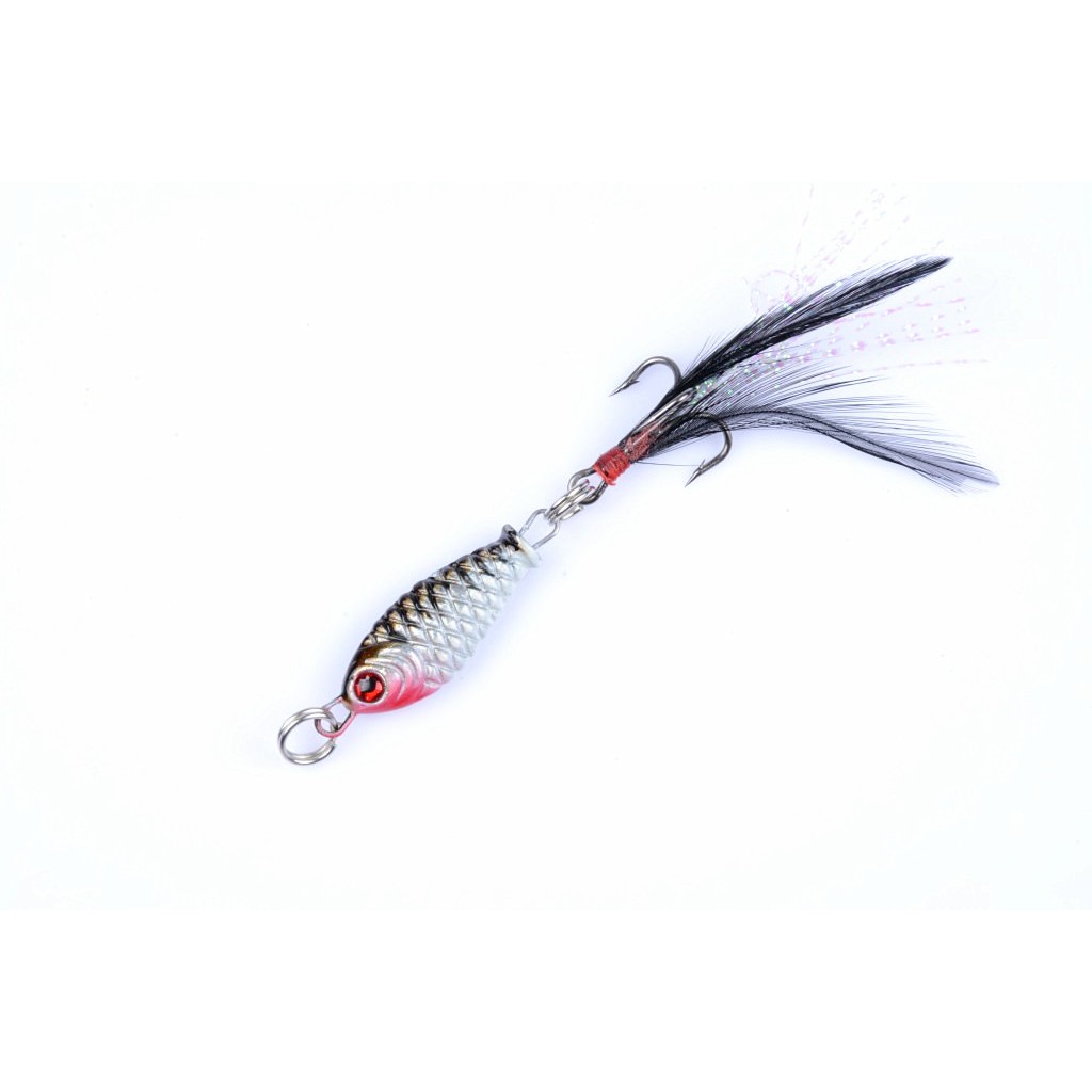 Shengyao 1Pcs Mini Lead Jig Fishing Lure 3.2cm/5g Swimbait Umpan Pancing Ikan Bass Bait Kail Memancing Peralatan