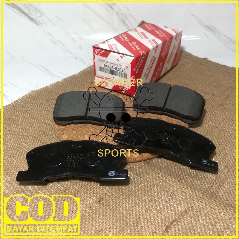 KAMPAS REM DEPAN AGYA MATIC - BRAKE PAD FRONT AGYA AYLA MATIC BZ020