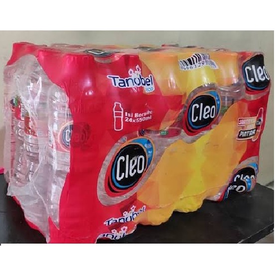 Jual Cleo 550 Ml Sr 1 Pak Isi 24 Botol Shopee Indonesia 7232