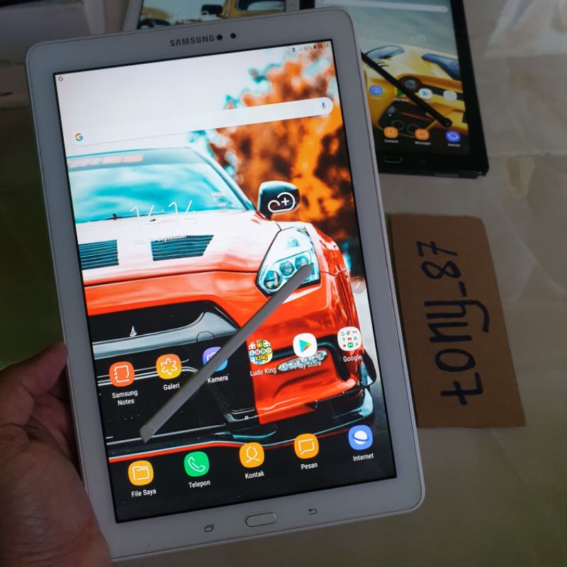 Samsung Galaxy Tab A6 with s pen Tab A 10.1&quot; 3/16gb P585y normal siap pakai