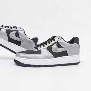 nike af1 silver snake