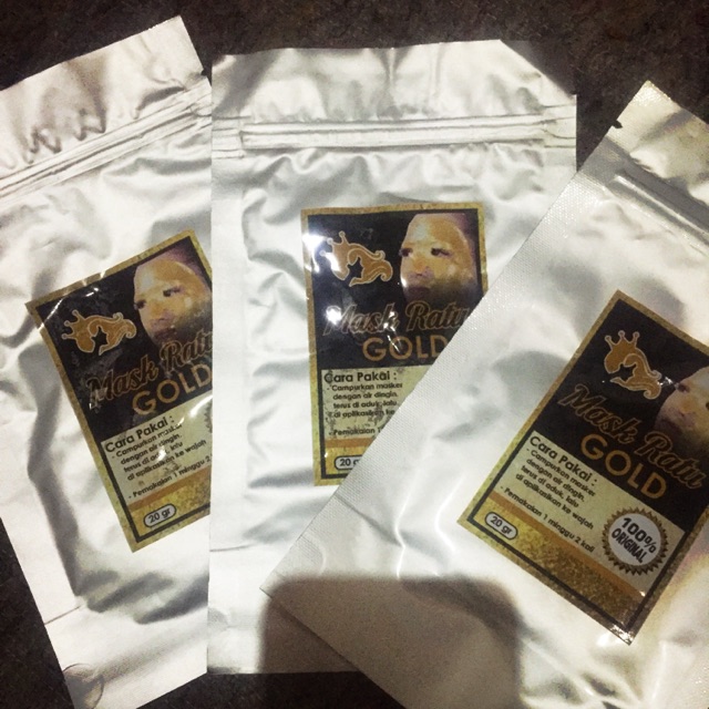 Masker gold