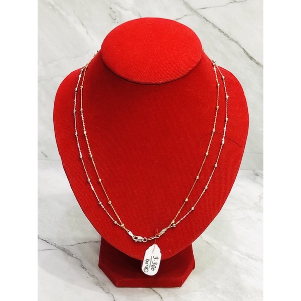 Kalung jedar 2 layer 375/8K