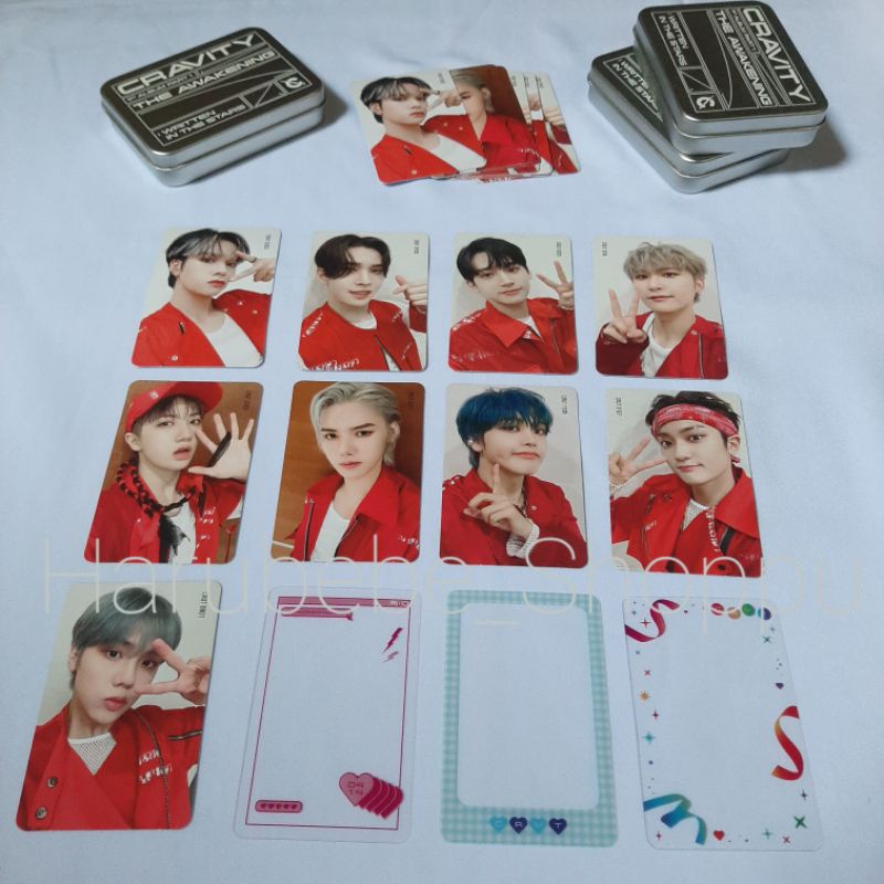 PC CRAVITY MD WITS SERIM ALLEN JUNGMO WOOBIN WONJIN MINHEE HYEONGJUN TAEYOUNG SEONGMIN