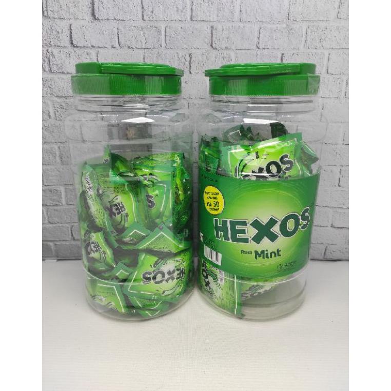 

PERMEN HEXOS TOPLES ISI 50 SACHET